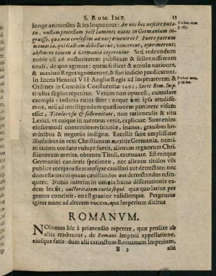 13-44, Romanum