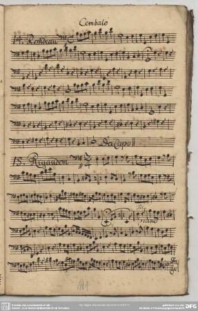 15. Telemann, Suiten, e-Moll 