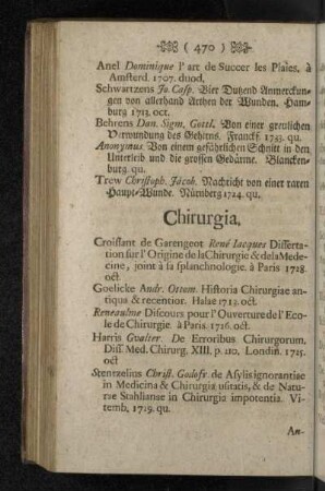 Chirurgia.