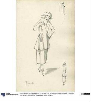Ensemble von Bernard et C.ie, Modell Diplomate