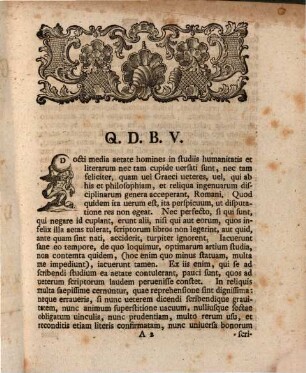 Commentatio De Gvnzone, Italo, Qvi Saecvlo X. Obscvro In Germania Pariter, Atqve In Italia Ervditionis Lavde Florvit, Ad illvstrandvm Hvivs Aevi Statvm Literarivm : Qva Orationem De Difficvltate Artis Diplomaticae D. XXVIII Decembris A. R. S. MDCCLVI inaugurandi caussa habendam rite Indicit M. Iohannes Christophorvs Gatterer