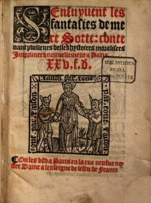 Fantasies de mere sotte : contenant plusieurs belles histoires moralisées