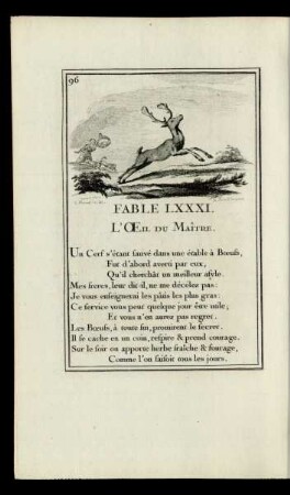 Fable LXXXI. L'Œil Du Maître.