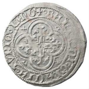 Fundmünze, Fürstengroschen (12 meißnische Pfennige), 1395 - 1405