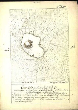 Grundris der Stadt Konje