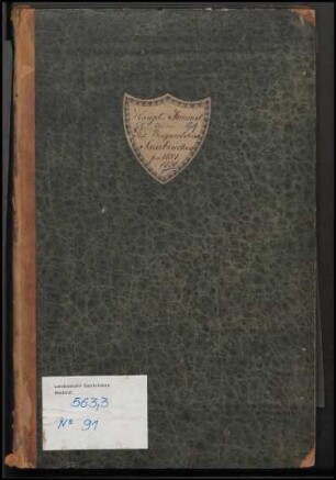 Hauptjournal der Bergamtskasse