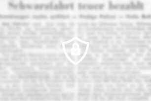 Schwarzfahrt teuer bezahlt