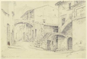 Straße in Terni-Papigno