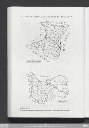 [Carte III: suddivisione amministrativa attuale del dipartimento di Constanţa]