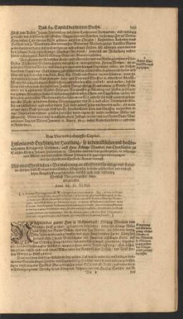 Das Vier und sechtzigste Capitel.