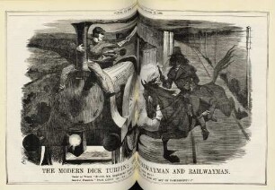 The modern Dick Turpin; or, Highwayman and Railwayman