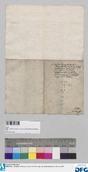 Pfalzgraf Friedrich teilt dem Rat der Stadt Nürnberg mit, dass nach einer Übereinkunft mit Markgraf Casimir von Brandenburg die pfälzischen Wappen auf den drei Marksteinen zu Plech, Sibenbuchenn und Hohenstein entfernt werden würden.