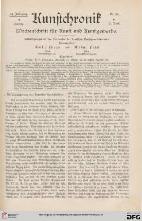 Heft 29 (25. April 1889)