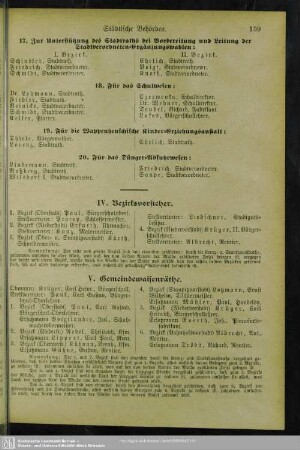 IV. Bezirksvorsteher