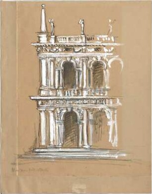 Köppen, Wilhelm; Venedig (Italien); Markusbibliothek - Ansicht