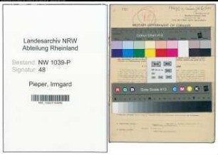 Entnazifizierung Irmgard Pieper , geb. 09.06.1905 (Saeuglingsschwester)