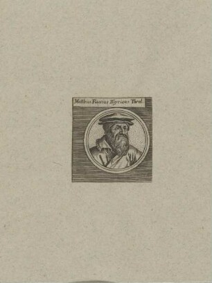 Bildnis des Matthias Flaccius Illyricus