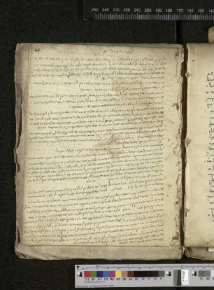 Sefer hasidim, fol. 24-25 : SUB Hamburg Cod. hebr. 303