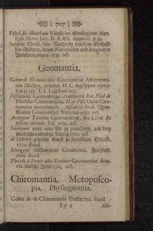 Geomantia.