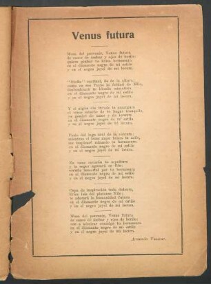 [Poema] Venus futura