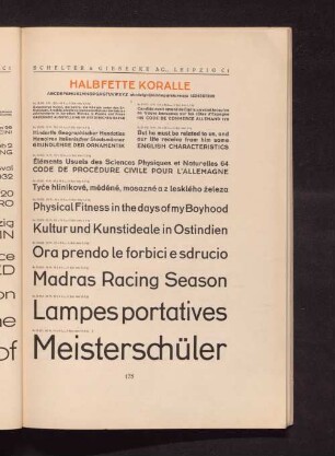 Halbfette Koralle