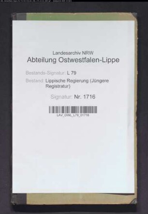 Rechnungen der Landkasse