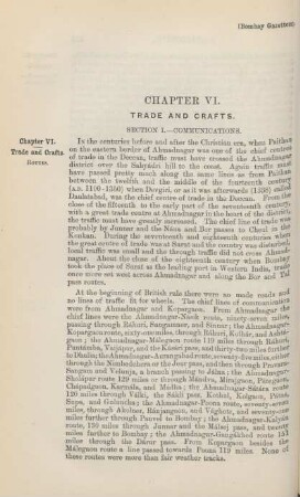 Chapter VI. Trade and crafts