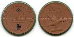 Medaille auf den Feldzug im Südosten, in Originalschachtel