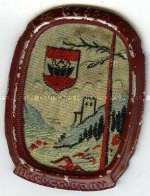 WHW-Abzeichen, Städtebilder: Baden, Straßensammlung im Gau 20 Niederdonau von Januar 1939