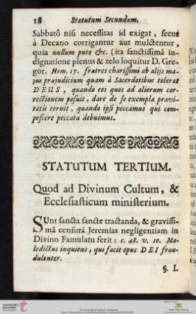 Statutum Tertium