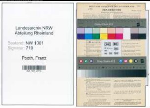 Entnazifizierung Franz Pooth, geb. 26.04.1896 (Schneider)