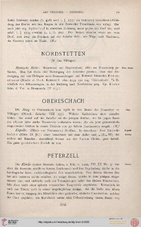 ⟦Obereschach⟧