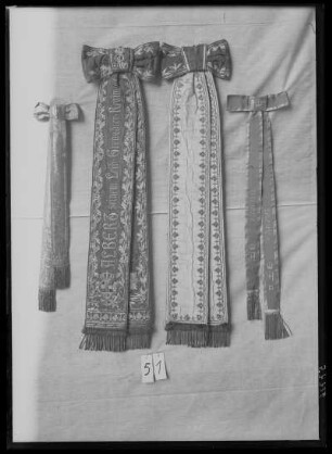 Fahnenbänder vom 1. Leib-Grenadier-Regiments Nr. 100