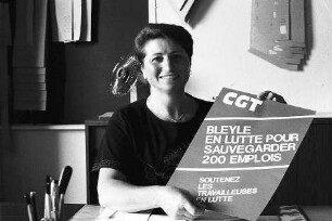 Colmar: Besetztes Bleyle-Werk in Colmar