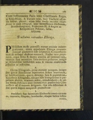 Cum Instrumenta Pacis inter Christianos Reges, ...