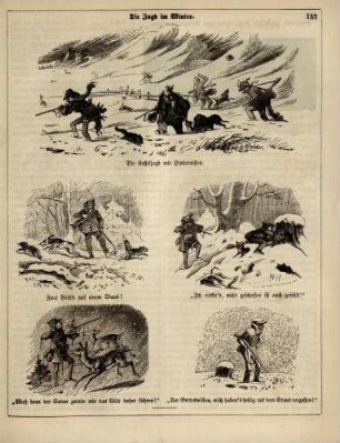 "Die Jagd im Winter"