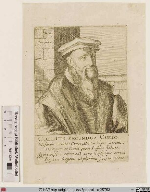 Bildnis Celio Secondo Curione (lat. Caelius Secundus Curio)