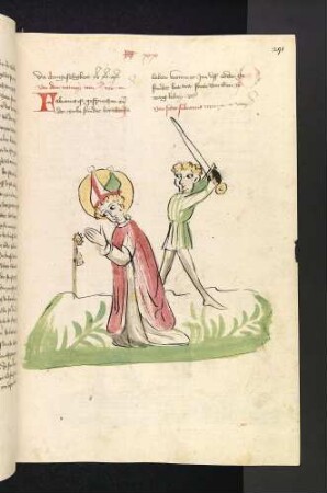 Enthauptung von Papst Fabianus