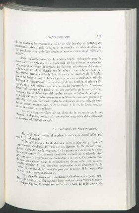 La doctrina de Vivekananda