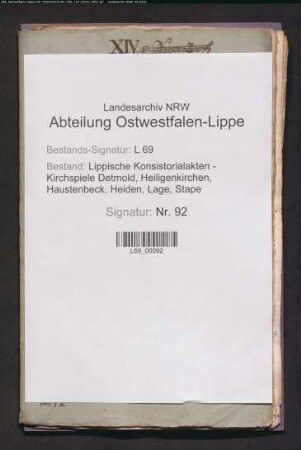 Küster/Küsterei: Küsterhaus