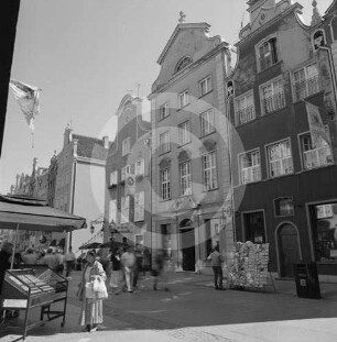 Bürgerhäuser der ul. Długa (Langgasse) Danzig