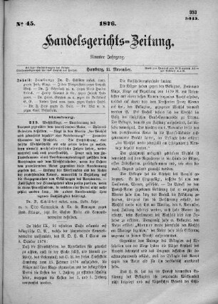 No. 45. 11. November 1876