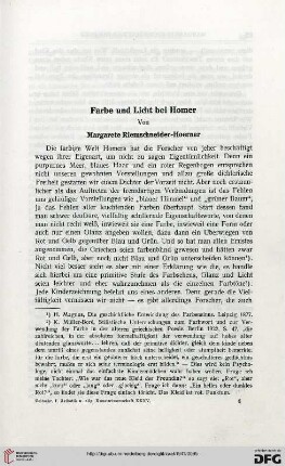 35: Farbe und Licht bei Homer