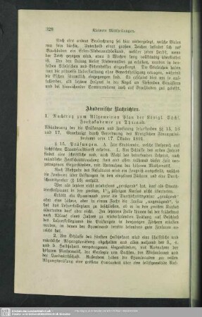 Akademische Nachrichten