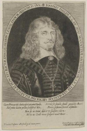 Bildnis des Ioannes Philippus, Erzbischof von Mainz