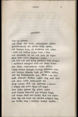 Advent.
