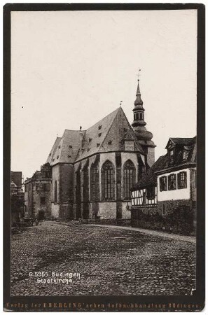 Marienkirche, Büdingen: Ansicht