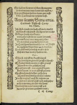 Actus secundi Scena tertia.