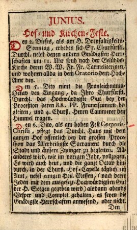 Hochadelicher Damen-Kalender. 1765
