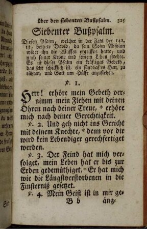 Siebenter Bußpsalm.